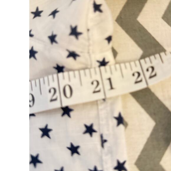 Grayson Women’s Size Medium White Cotton Button-Up Shirt - Picture 5 of 7